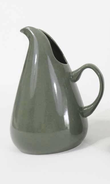 Russel Wright American Modern Pitcher- Green Cedar