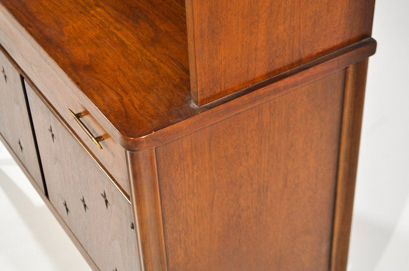 Broyhill Brasilia Standing Hutch and Credenza