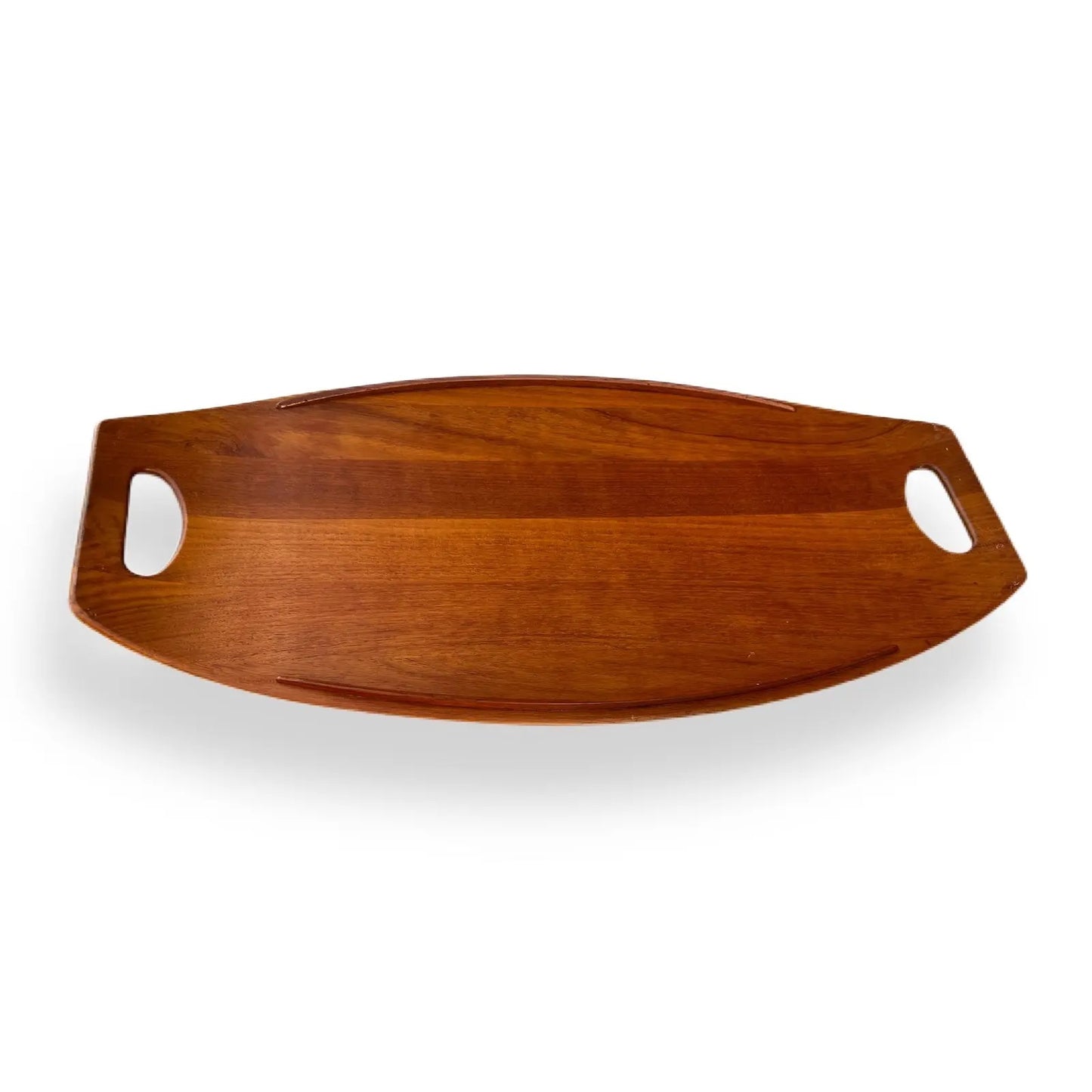 Large Teak Gondola Tray by Jens Quistgaard for Dansk, Model 208