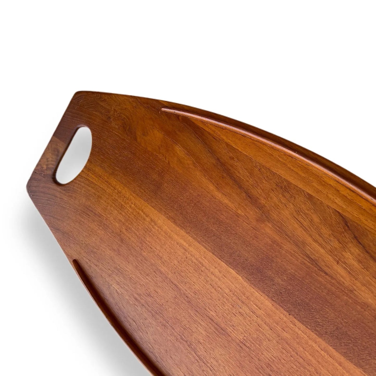 Large Teak Gondola Tray by Jens Quistgaard for Dansk, Model 208