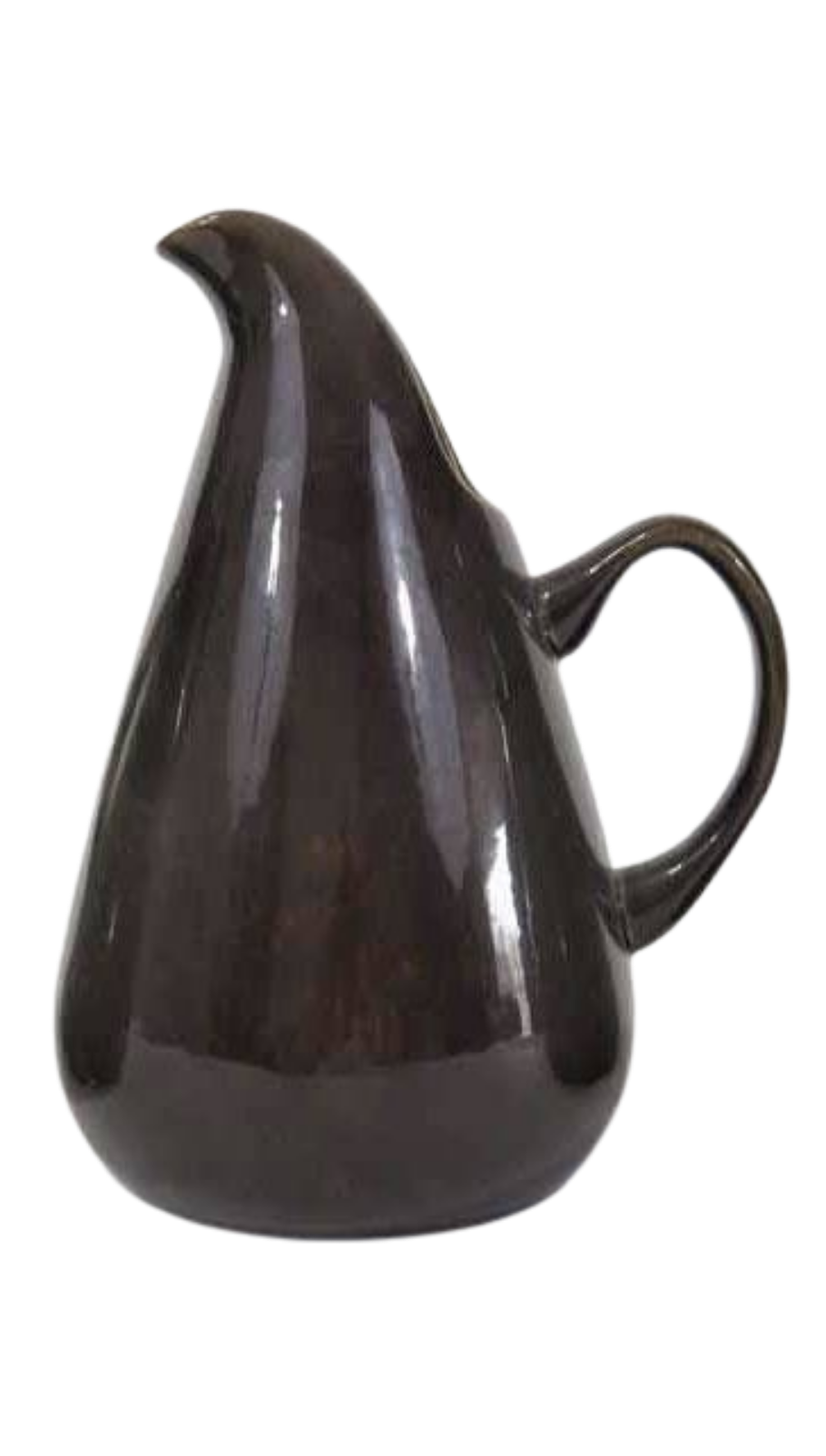 Russel Wright American Modern Pitcher- Chutney Brown Black