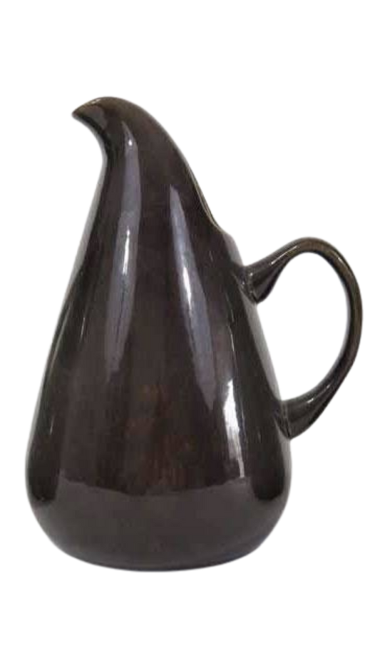 Russel Wright American Modern Pitcher- Chutney Brown Black